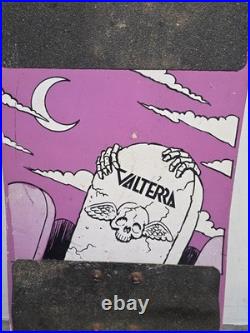 Valterra Skate Zombie Skateboard Concave Torpedo Longboard Vintage 1980s
