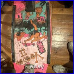 Variflex Voodoo II Double Kick Skateboard 80s Vintage Model Variflex Voodoo II Double Kick Skateboard 80s Vintage Model