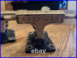 Very Rare Vintage 70s American Magnesium Skateboard Trucks FibreFlex, Sims