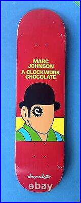 Very Rare Vintage NOS Marc Johnson Chocolate Skateboard- A Clockwork Orange