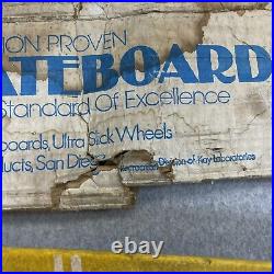 Vinrage Skateboard 1978 Primo Cat Ultra Flex Fiberglass Deck All Original Rare