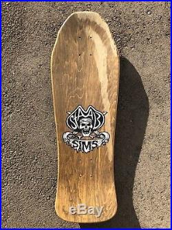 Vintage1987 Sims Kevin Staab Pirate NOS Skateboard Old School Rare