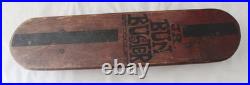Vintage 1960'S Jr. Bun Buster by Cooley Skateboard Rare Model With Metal Wheels