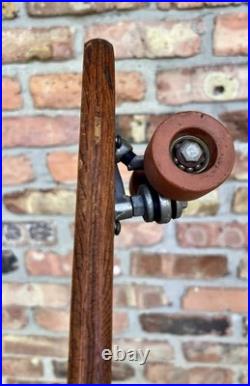 Vintage 1960's BLACK KNIGHT Wood Skateboard Sport Fun Trucks Clay Wheels