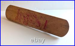 Vintage 1960's Hawaiian Surf No 7 Wooden Skateboard Metal Masters Philadelphia