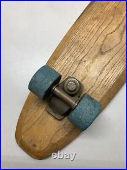 Vintage 1960's Makaha Wooden Skateboard 29