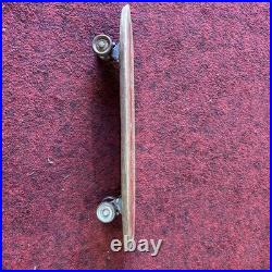 Vintage 1960's Nash Hot Foot Wood Skateboard with Wheels