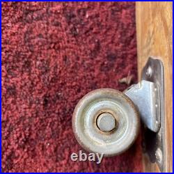 Vintage 1960's Nash Hot Foot Wood Skateboard with Wheels Vintage 1960's Nash Hot Foot Wood Skateboard with Wheels