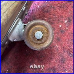 Vintage 1960's Nash Hot Foot Wood Skateboard with Wheels