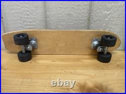 Vintage 1960's Official Skee-Skate De Luxe Wood Skateboard Retro Wall Art