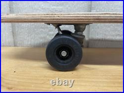 Vintage 1960's Official Skee-Skate De Luxe Wood Skateboard Retro Wall Art