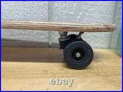 Vintage 1960's Official Skee-Skate De Luxe Wood Skateboard Retro Wall Art