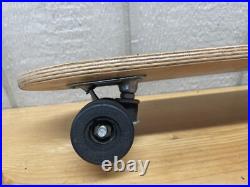 Vintage 1960's Official Skee-Skate De Luxe Wood Skateboard Retro Wall Art