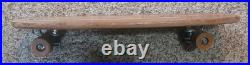 Vintage 1960's Roller Derby Aerflyte Skateboard With Wood Inlay Deck Vintage 1960's Roller Derby Aerflyte Skateboard With Wood Inlay Deck
