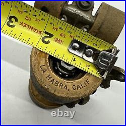 Vintage 1960's or 70's Roller Skateboard Clay Wheels with Trucks Ridemaster 658