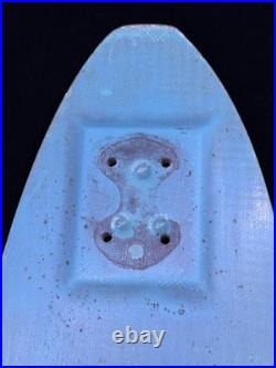 Vintage 1960s 1970s NONA Fiberglass Skateboard Urethane MK IV Wheels Costa Mesa