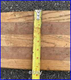 Vintage 1960s 60s Hobie Super Surfer 2-Tone Wooden Skateboard 29 With Clay Wheels