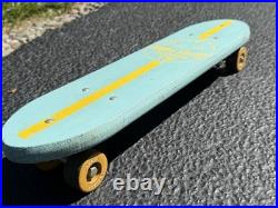 Vintage 1960s Roller Derby Mustang #15 skateboard beautiful HTF