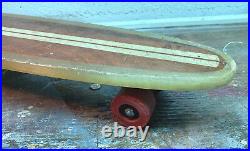 Vintage 1965 Sears Wipe Out Skateboard / Sidewalk Surfboard Beautiful