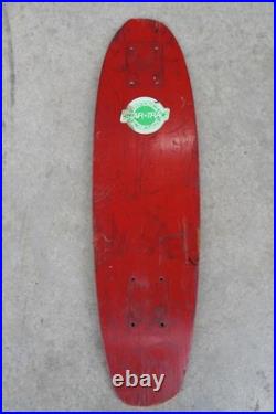 Vintage 1970 Skateboard FibreFlex Deck G&S No wheels