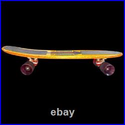 Vintage 1970 Taper Pro Skateboard with ACS Trucks & Sims (No Name Wheels)