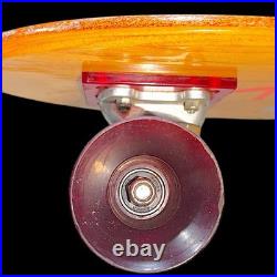 Vintage 1970 Taper Pro Skateboard with ACS Trucks & Sims (No Name Wheels)