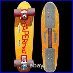 Vintage 1970 Taper Pro Skateboard with ACS Trucks & Sims (No Name Wheels)