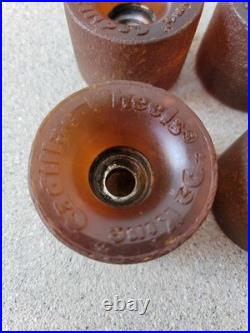 Vintage 1970's Cadillac Da Kine 2nd Gen Skateboard Wheels Set Rare