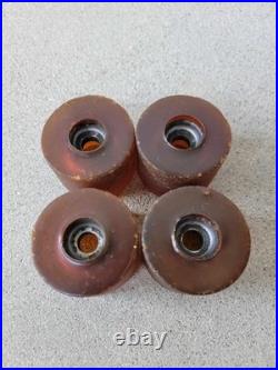 Vintage 1970's Cadillac Da Kine 2nd Gen Skateboard Wheels Set Rare