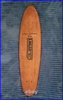 Vintage 1970's Deck Logan Earth Ski Torger Johnson'75-'76 32 Freestyle