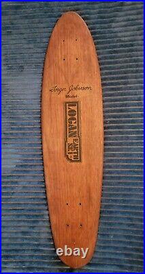 Vintage 1970's Deck Logan Earth Ski Torger Johnson'75-'76 32 Freestyle