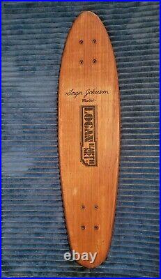 Vintage 1970's Deck Logan Earth Ski Torger Johnson'75-'76 32 Freestyle