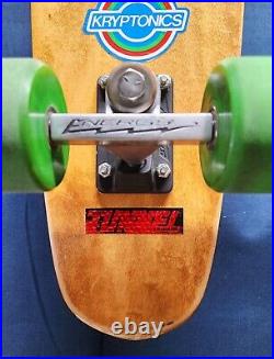 Vintage! 1970's Era / Tunnel / Wooden Skateboard