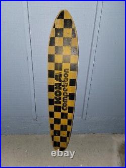 Vintage 1970's KONA Skateboard 30 Model Competition Deck