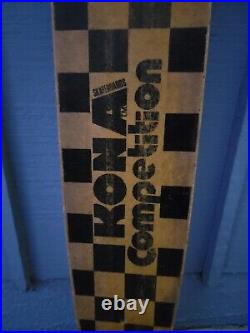 Vintage 1970's KONA Skateboard 30 Model Competition Deck