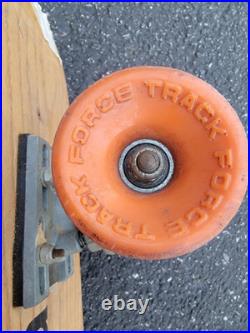 Vintage 1970's MAKAHA ORIGINATOR 29 Oak Wood ORIGINAL COMPLETE SKATEBOARD RARE