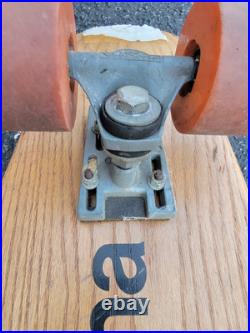 Vintage 1970's MAKAHA ORIGINATOR 29 Oak Wood ORIGINAL COMPLETE SKATEBOARD RARE