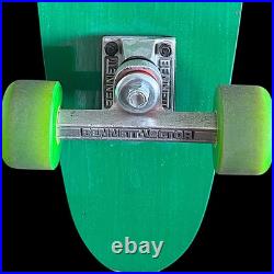 Vintage 1970's MPI Skateboard withBennett Vector Trucks & Sims Street Snake Wheels
