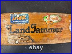 Vintage 1970's Sims LAND JAMMER Skateboard SNAKE Wheels LAZER Trucks Vintage 1970's Sims LAND JAMMER Skateboard SNAKE Wheels LAZER Trucks
