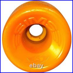 Vintage 1970's Sims Snake Conical Skateboard Wheels Original In Yellow & Red