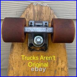 Vintage 1970's Skateboard. Torque. Alva. Penny Trucks Wheels Rare Deck