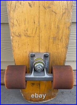 Vintage 1970's Skateboard. Torque. Alva. Penny Trucks Wheels Rare Deck