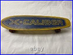 Vintage 1970's X-Caliber Skateboard