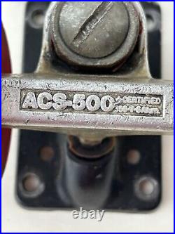 Vintage 1970s ACS-500 Skateboard Trucks with Sims Pure Juice Wheels