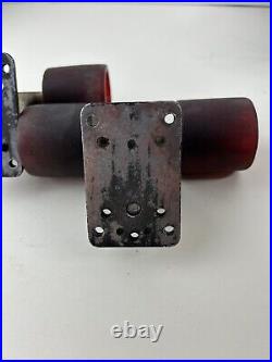Vintage 1970s ACS-500 Skateboard Trucks with Sims Pure Juice Wheels