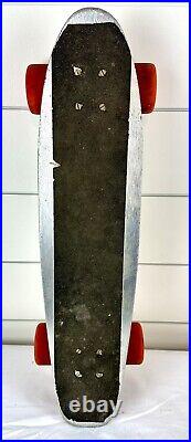Vintage 1970s Aluminum Slalom Skateboard Downhill Bel-Air Bolts Wheels 23