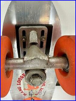 Vintage 1970s Aluminum Slalom Skateboard Downhill Bel-Air Bolts Wheels 23
