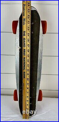 Vintage 1970s Aluminum Slalom Skateboard Downhill Bel-Air Bolts Wheels 23