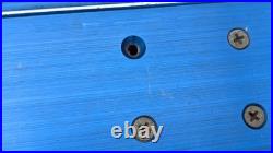 Vintage 1970s Anodized Blue Aluminum Skateboard 25 1/2 Long