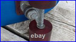 Vintage 1970s Anodized Blue Aluminum Skateboard 25 1/2 Long